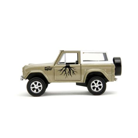 Jada Marvel Set Masinuta Metalica Ford Bronco Si Figurina Groot - poza 4