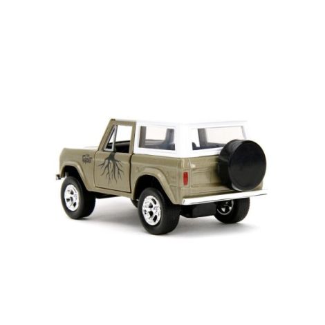 Jada Marvel Set Masinuta Metalica Ford Bronco Si Figurina Groot - poza 5