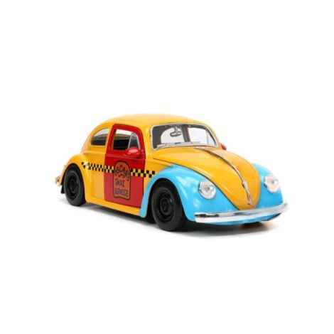 Jada Masinuta Metalica Sesame Street 1959 Vw Beetle 1:24 - poza 3
