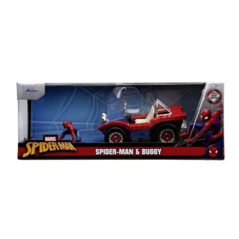 Jada Masinuta Metalica Spider Man Buggy 1:24 - poza 1