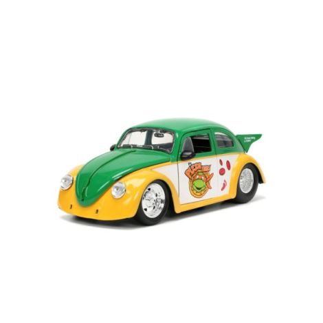 Jada Masinuta Metalica Testoasele Ninja 1959 Volkswagen Drag Beetle 1:24 - poza 4