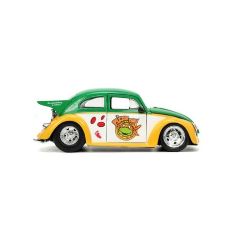 Jada Masinuta Metalica Testoasele Ninja 1959 Volkswagen Drag Beetle 1:24 - poza 5