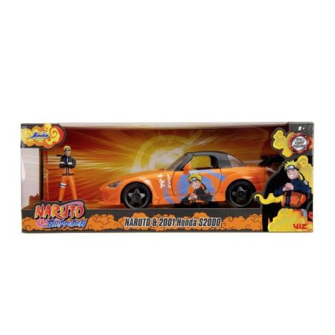 Jada Naruto Shippuden Set Figurina Naruto Si Masinuta Metalica Honda 2001 S2000 Scara 1:24 - poza 1