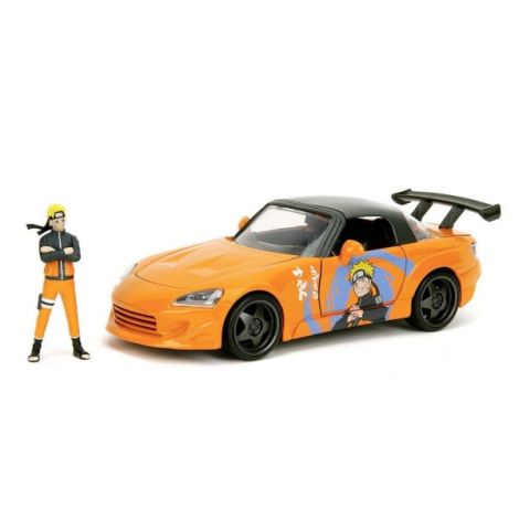 Jada Naruto Shippuden Set Figurina Naruto Si Masinuta Metalica Honda 2001 S2000 Scara 1:24 - poza 2