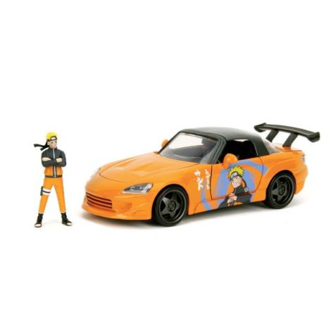 Jada Naruto Shippuden Set Figurina Naruto Si Masinuta Metalica Honda 2001 S2000 Scara 1:24 - poza 3