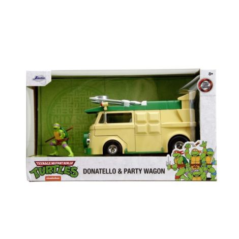 Jada Ninja Set Figurina Donatello Si Vagonul De Petrecere 1:24 - poza 1