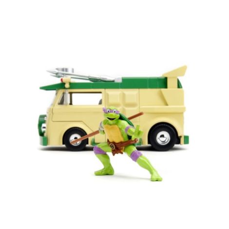 Jada Ninja Set Figurina Donatello Si Vagonul De Petrecere 1:24 - poza 4