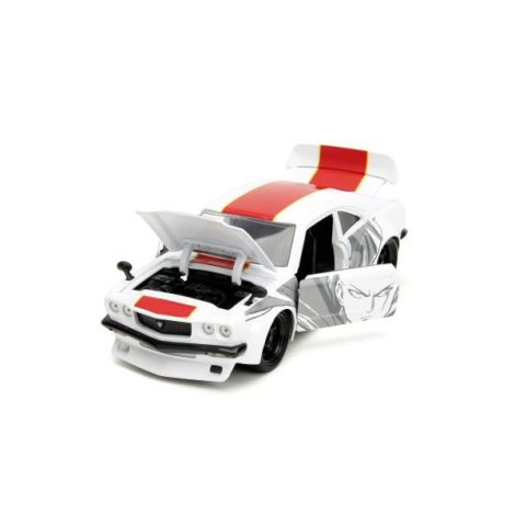 Jada One Punch Man Set Masinuta Metalica Mazda Rx 3 Si Figurina Saitama - poza 4