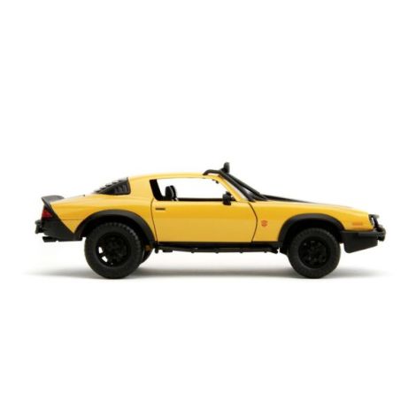 Jada Transformers Masinuta Metalica Bumblebee Chevrolet Camaro 1:24 - poza 2