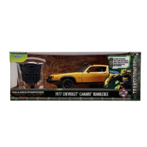 Jada Transformers Masinuta Metalica Bumblebee Chevrolet Camaro 1:24 - poza 4
