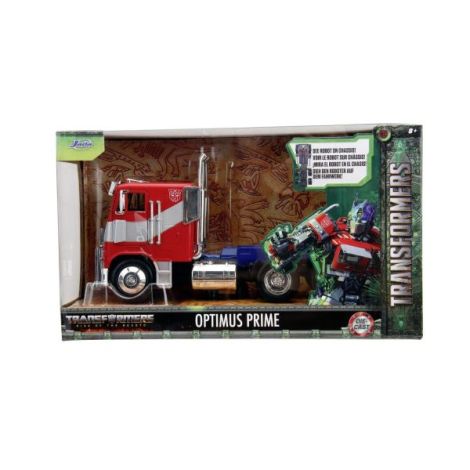 Jada Transformers T7 Optimus Prime 1 Camion Metalic Scara 1:24 - poza 1