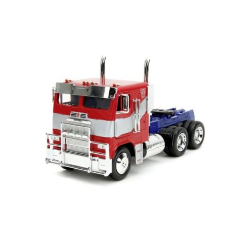 Jada Transformers T7 Optimus Prime 1 Camion Metalic Scara 1:24 - poza 2