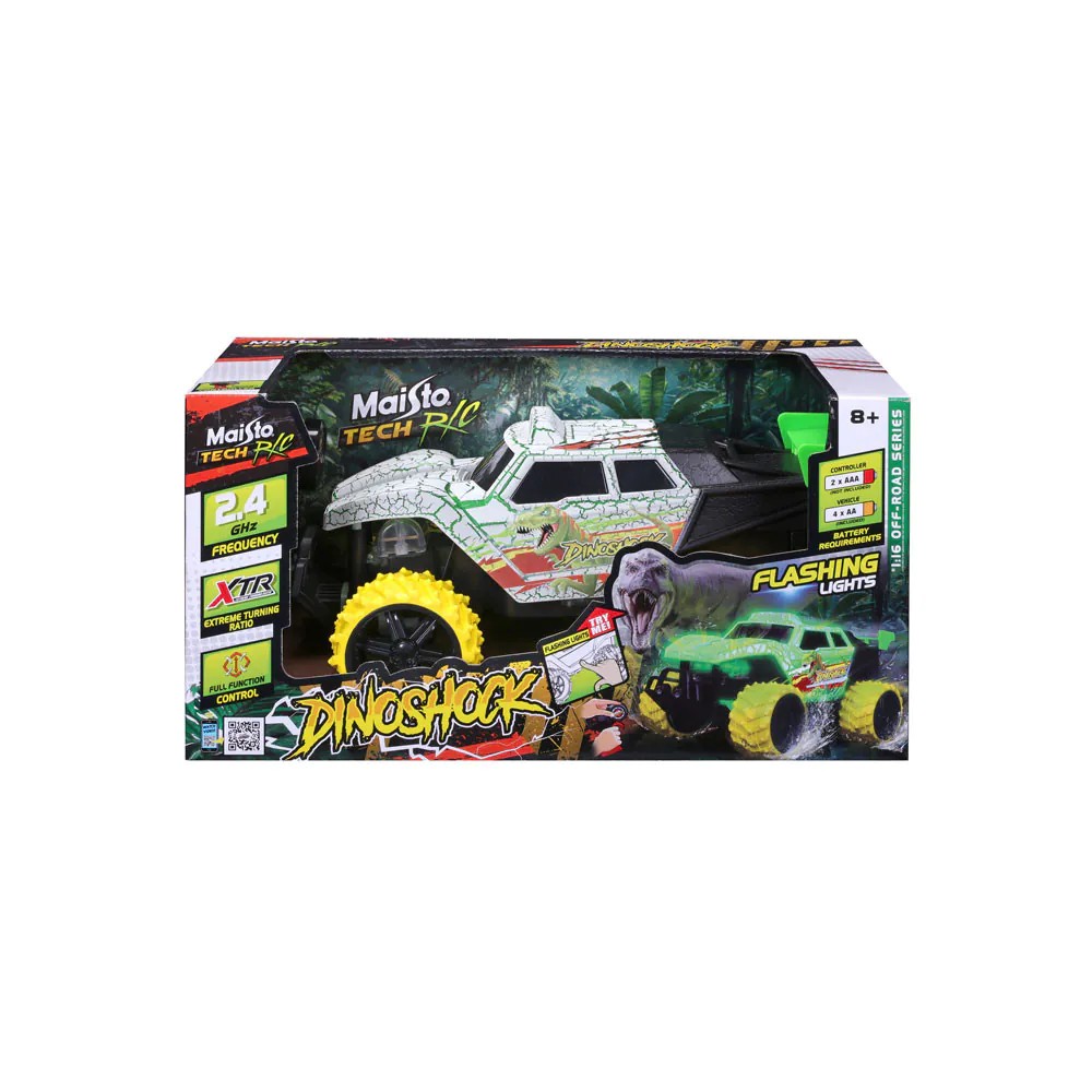 Jeep cu telecomanda Maisto Tech Off Road Dirt Demon Flash 1:16 - poza 2