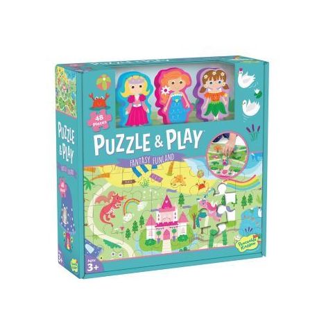 Joc 2 in 1 Puzzle and play: Taramul basmelor - poza 1