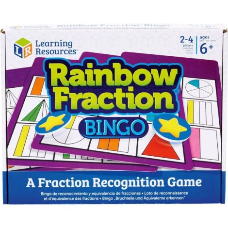 Joc bingo - curcubeul fractiilor - poza 1