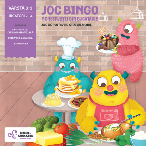 Joc bingo - monstruletii din bucatarie - poza 1