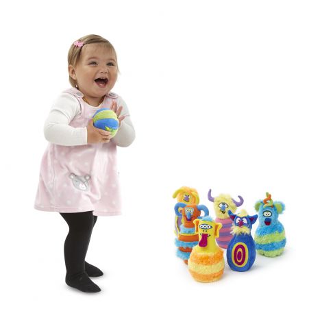 Joc bowling Monstruletii - Melissa & Doug - poza 1