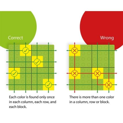 Joc Color-Sudoku Hubelino (33 piese) - poza 4