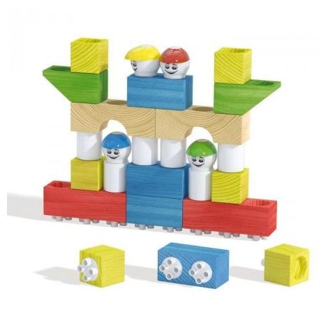 Joc constructie Quercetti Modi Bloc 30 piese - poza 3