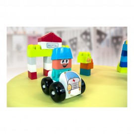 Joc constructii tematic Spital 17 piese Miniland 32351 - poza 2