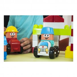 Joc constructii tematic Spital 17 piese Miniland 32351 - poza 3