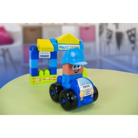 Joc constructii tematic Statie politie - Miniland - poza 3
