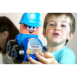 Joc constructii tematic Statie politie - Miniland - poza 4