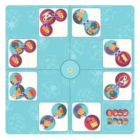 Joc cooperativ de logica Qui-à-quoi? Djeco - poza 4