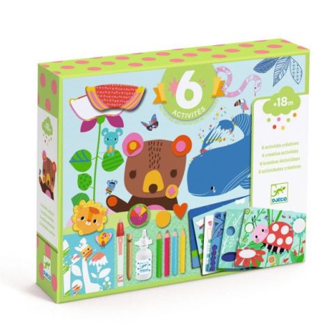 Joc creativ 6 activitati, Djeco - poza 1