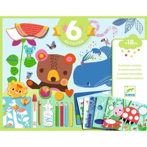 Joc creativ 6 activitati, Djeco - poza 2