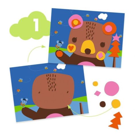 Joc creativ 6 activitati, Djeco - poza 4