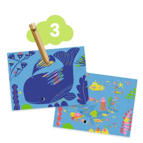 Joc creativ 6 activitati, Djeco - poza 5