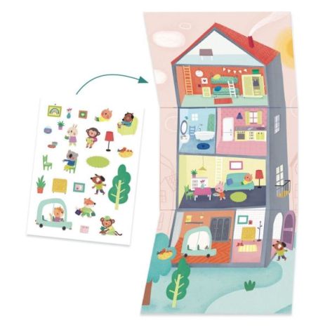 Joc creativ Casa animalelor, Djeco - poza 3