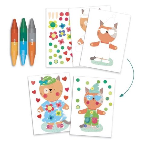Joc creativ Casa animalelor, Djeco - poza 5