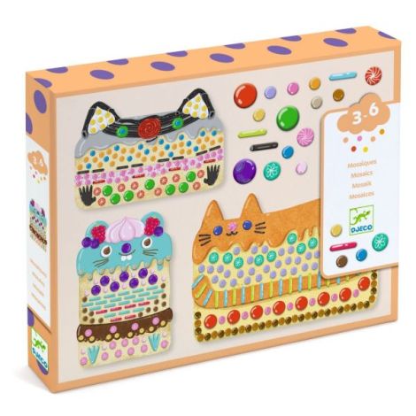 Joc creativ colaj Mozaic, Djeco - poza 1