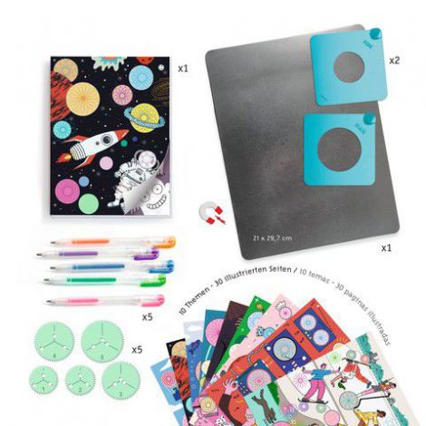 Joc creativ cu spirale Djeco, Teme pentru toata lumea - poza 5