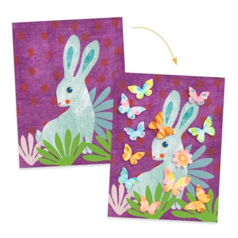 Joc creativ de decorat cu hartie, Djeco - poza 4
