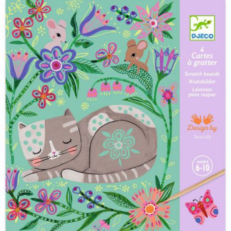 Joc creativ de razuit Animale din gradina - poza 1