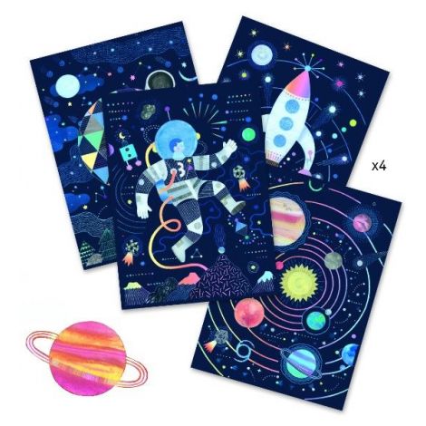 Joc creativ de răzuit Cosmos - poza 2