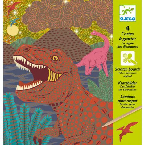Joc creativ de razuit Dinozauri - poza 1