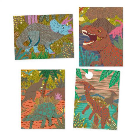 Joc creativ de razuit Dinozauri - poza 2