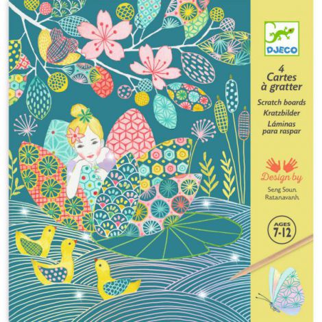 Joc creativ de razuit Iazul pastel - poza 1