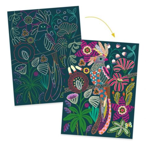 Joc creativ de razuit Rococo, Djeco - poza 2
