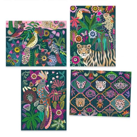 Joc creativ de razuit Rococo, Djeco - poza 4