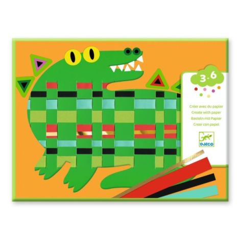 Joc creativ de tesut animalute, Djeco - poza 1