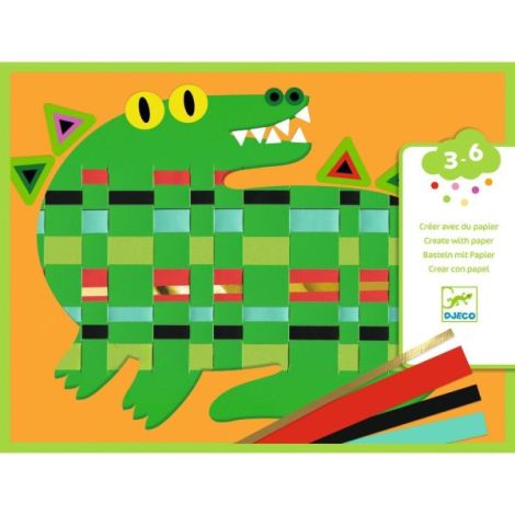 Joc creativ de tesut animalute, Djeco - poza 2