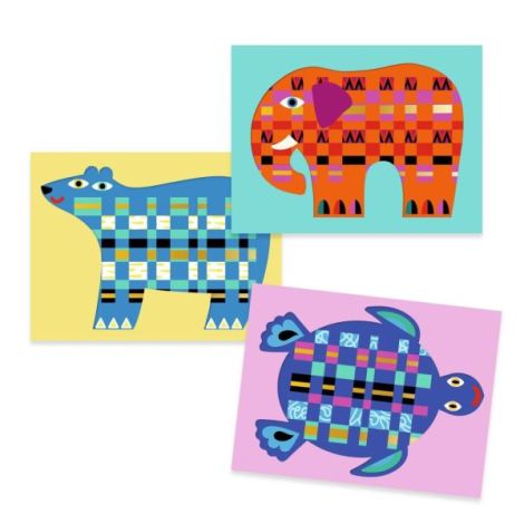 Joc creativ de tesut animalute, Djeco - poza 5