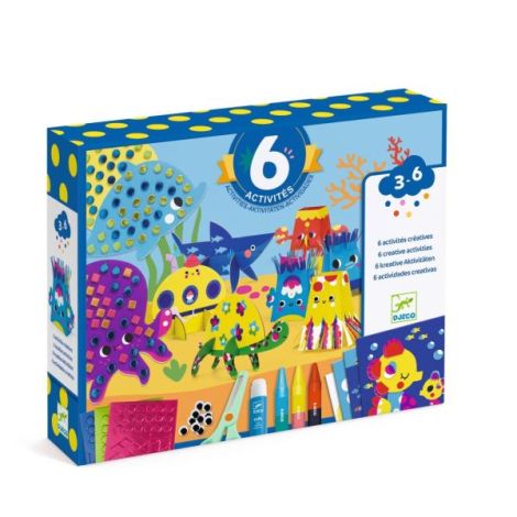 Joc creativ Delicii la malul mării, Djeco - poza 1