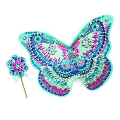 Joc creativ DIY Aripi si bagheta fermecata, Djeco - poza 1