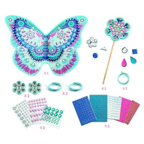 Joc creativ DIY Aripi si bagheta fermecata, Djeco - poza 2